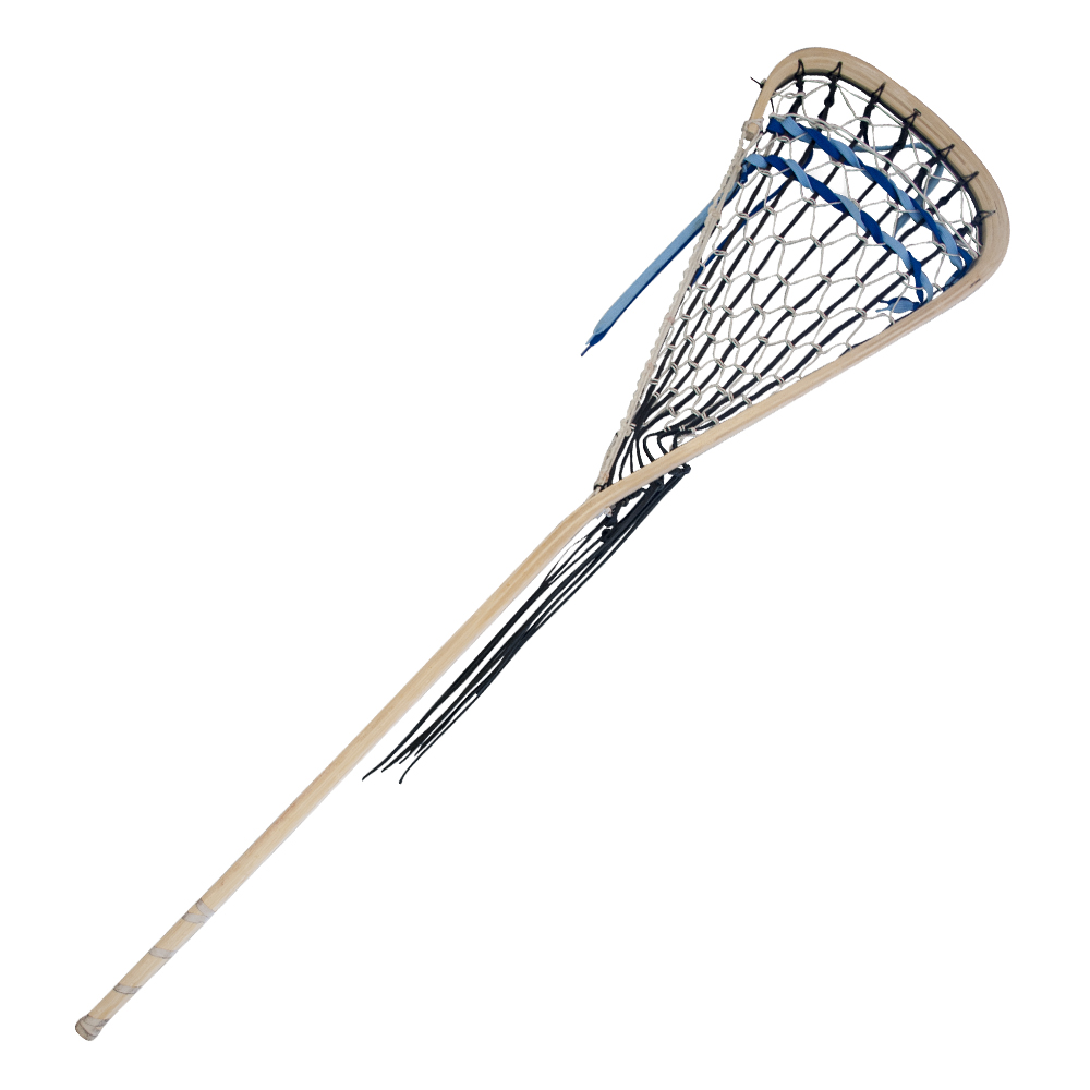 Bamboo Lacrosse Goalie Stick - Right Hand - Traditional Pocket | Junglewood
