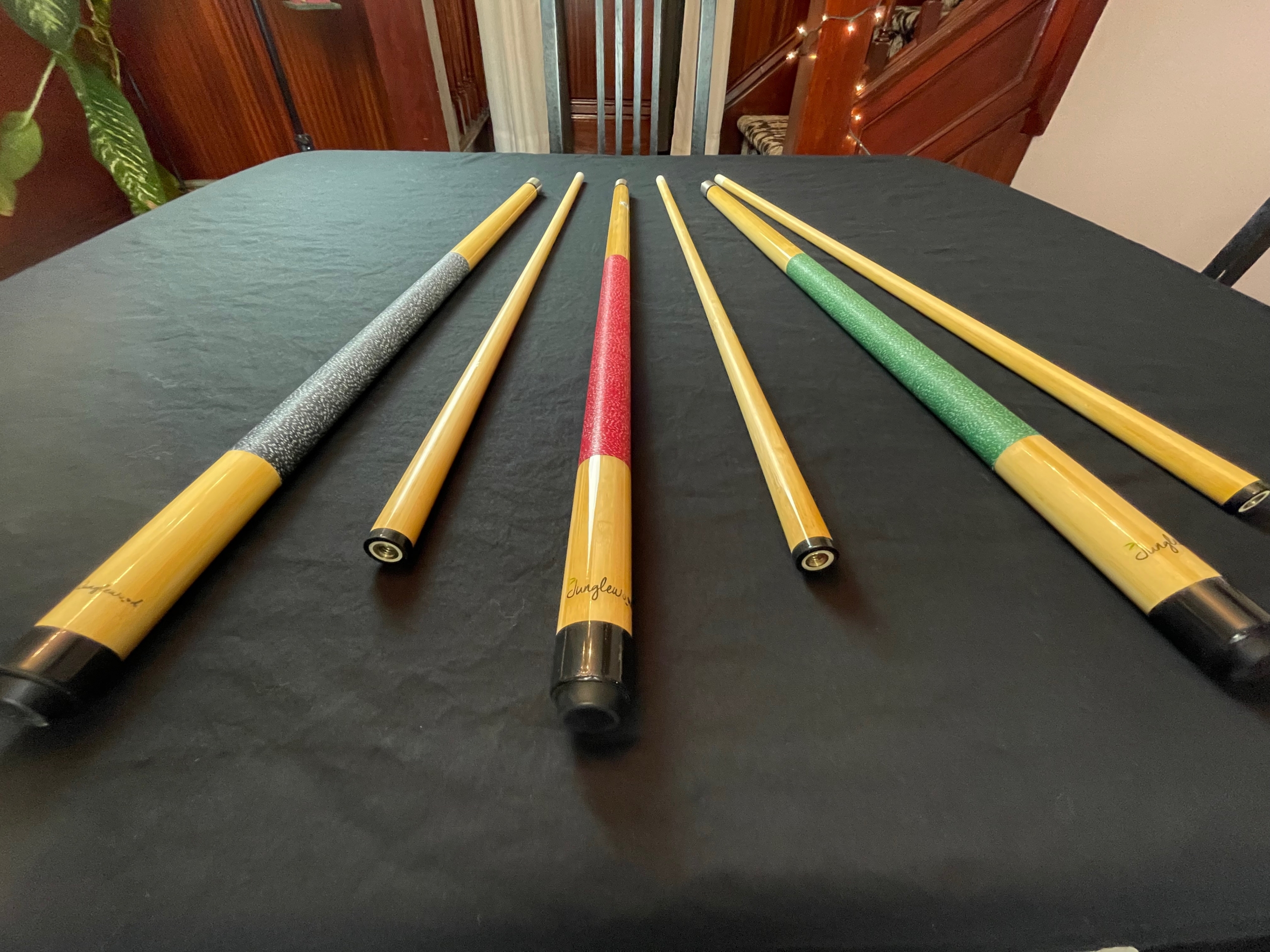 Bamboo Pool Break Cues - Image 2
