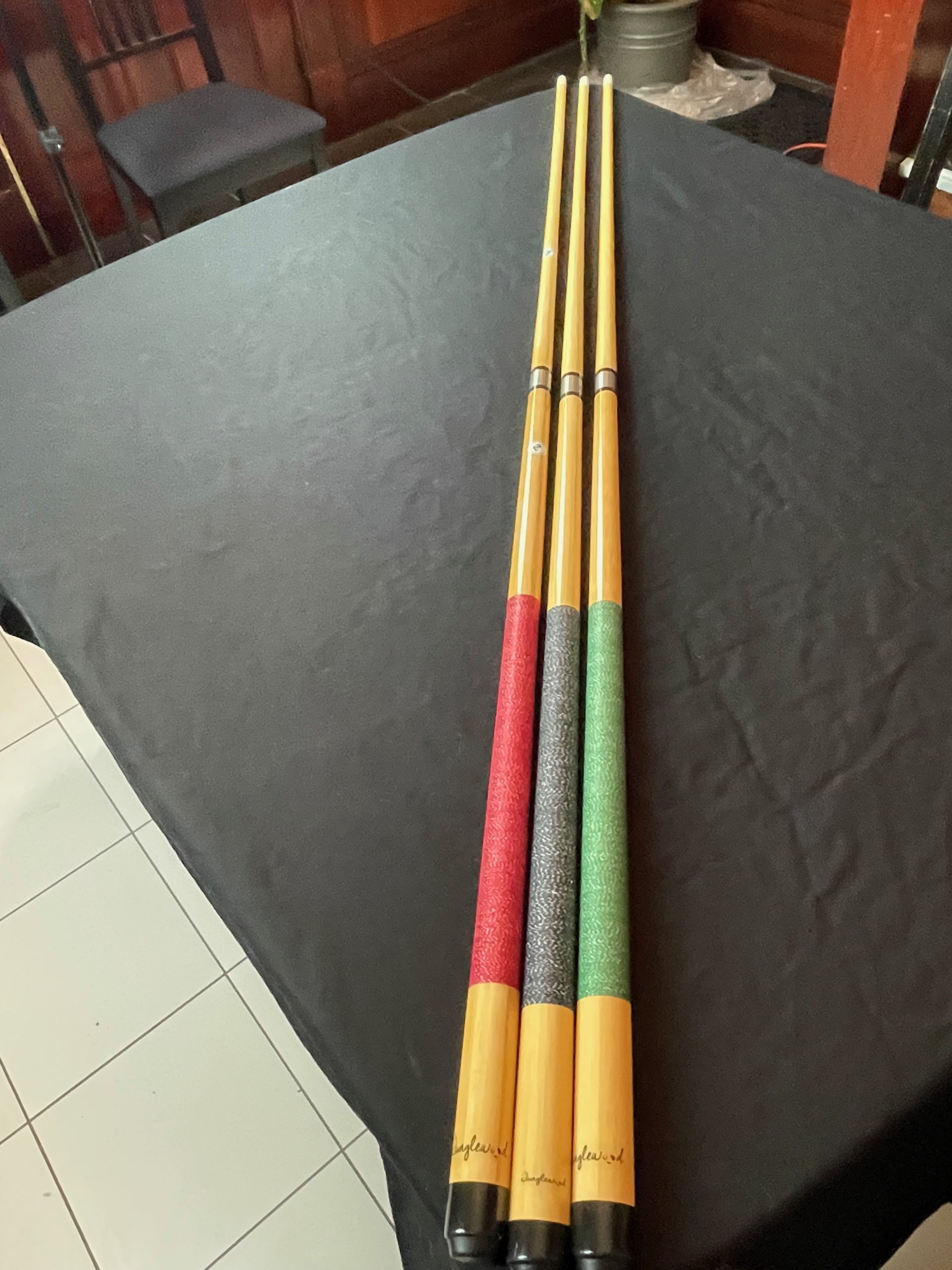 Bamboo Pool Break Cues - Image 3