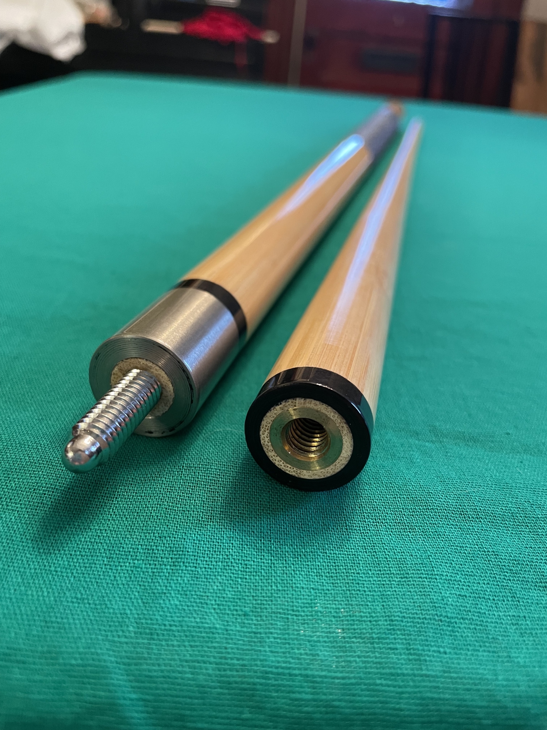 Bamboo Pool Break Cues - Image 5